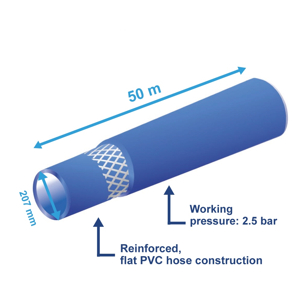 pics/Feldtmann/Fittings and hoses/Evertec banners/evertec-6820-verstarkter-flacher-pvc-schlauch-207mm-50m-second-picture-bar-added.jpg